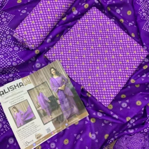 Elegant Lawn 3-Piece Unstitched Suit
