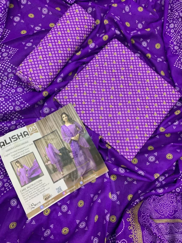 Elegant Lawn 3-Piece Unstitched Suit